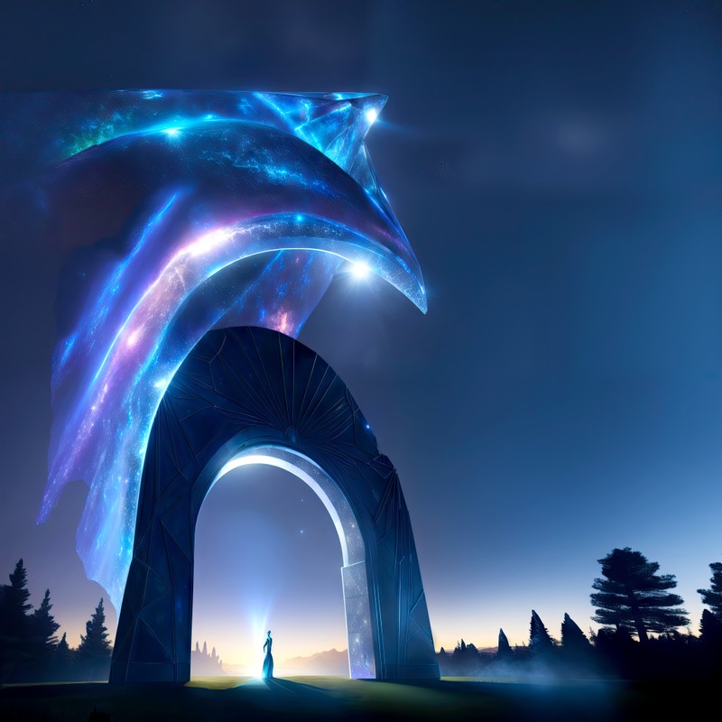 Astral Gateway: Transcendence to the Stars